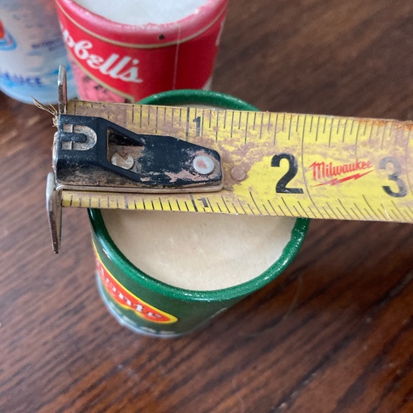 Vintage Pretend Play Food Cardboard Cans - Picture 10 of 11